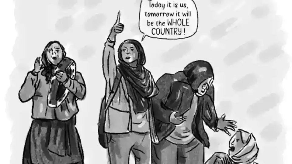 ശഹീന്‍ബാഗിലെ പെണ്‍പോരാട്ടം ചിത്രങ്ങളിലൂടെ പറഞ്ഞ് ശഹീൻബാ​ഗ്: എ ​ഗ്രാഫിക് റീകളക്ഷൻ