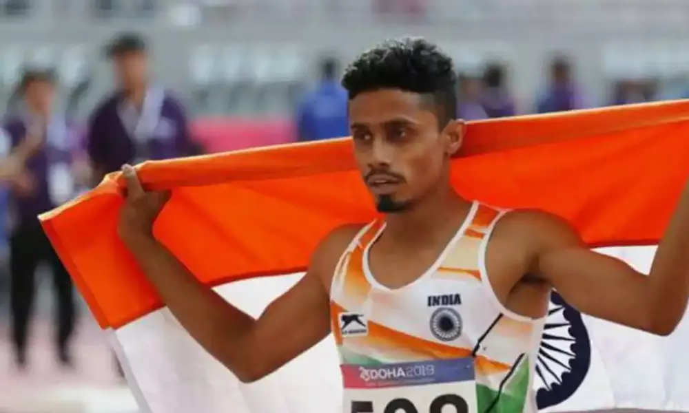 പുതുചരിത്രമെഴുതി ട്യോക്കോയില് ഹര്ഡില്സ് ചാടിക്കടക്കാന് എം.പി ജാബിര് പുതുചരിത്രമെഴുതി ട്യോക്കോയില് ഹര്ഡില്സ് ചാടിക്കടക്കാന് എം.പി ജാബിര്