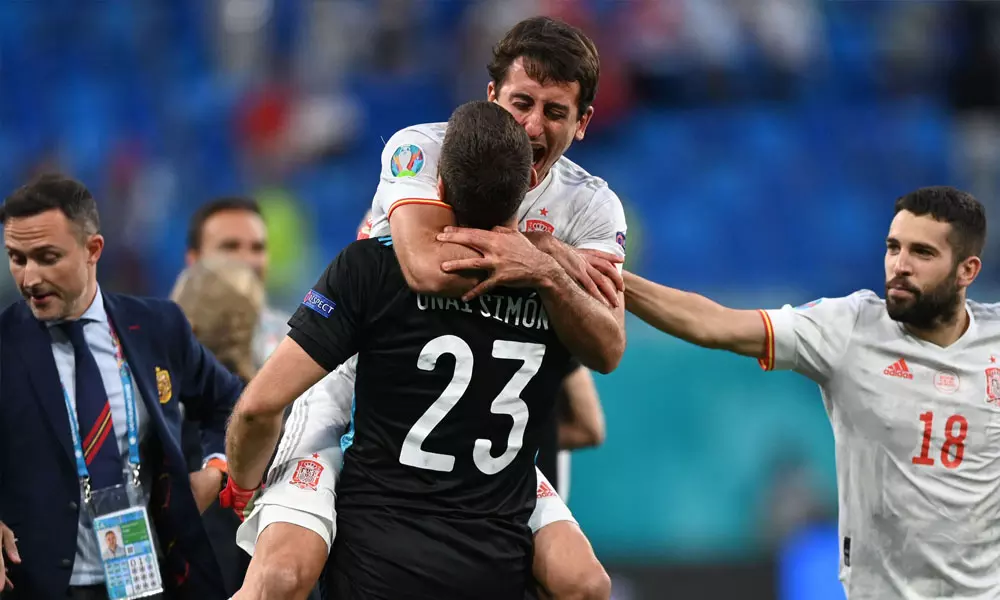 ആദ്യ ക്വാർട്ടറിൽ സ്വിറ്റ്‌സർലാൻഡിനെ വീഴ്ത്തി; സെന്റ് പീറ്റേഴ്‌സ്ബർഗിൽ സ്പാനിഷ് മസാല