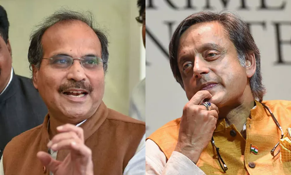 അധിറിനെ നീക്കും, ലോക്സഭയിൽ കോൺഗ്രസിന് പുതിയ നേതാവ്; തരൂർ പരിഗണനയിൽ അധിറിനെ നീക്കും, ലോക്സഭയിൽ കോൺഗ്രസിന് പുതിയ നേതാവ്; തരൂർ പരിഗണനയിൽ