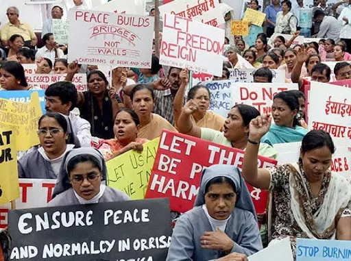 ഇന്ത്യയിൽ ഹിന്ദുത്വവേട്ട, ക്രിസ്ത്യാനികളുടെ ജീവന് അപകടത്തിൽ; മുന്നറിയിപ്പുമായി അന്താരാഷ്ട്ര വസ്തുതാന്വേഷണ പഠനം ഇന്ത്യയിൽ ഹിന്ദുത്വവേട്ട, ക്രിസ്ത്യാനികളുടെ ജീവന് അപകടത്തിൽ; മുന്നറിയിപ്പുമായി അന്താരാഷ്ട്ര വസ്തുതാന്വേഷണ പഠനം