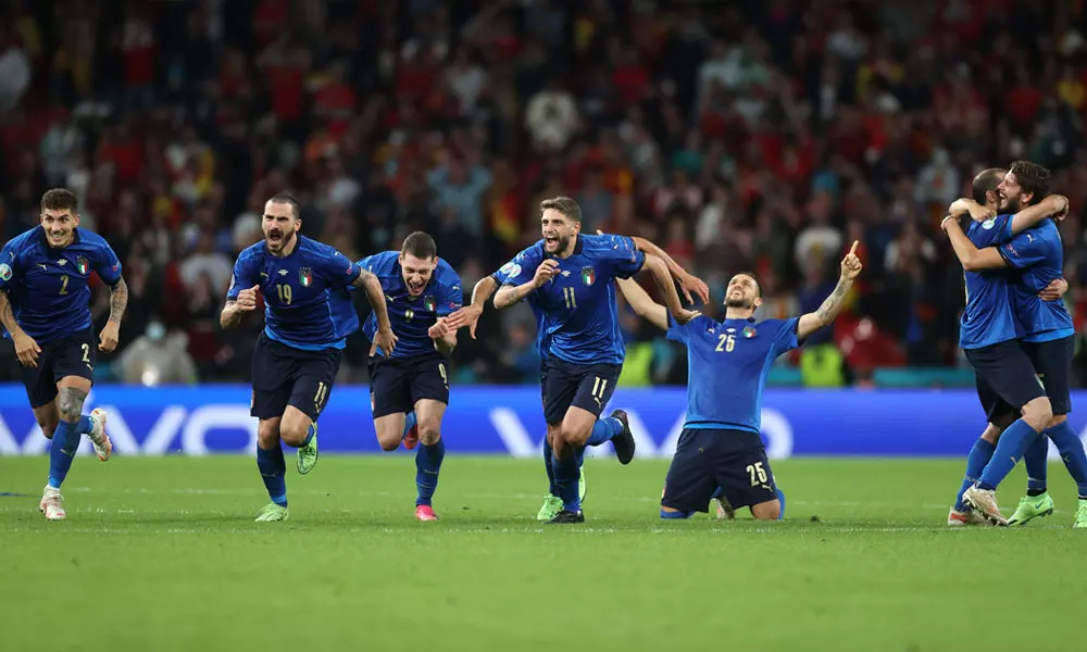 ഷൂട്ടൗട്ടിൽ സ്‌പെയിൻ വീണു; ഇറ്റലി യൂറോ കപ്പ് ഫൈനലിൽ