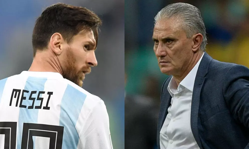 മെസ്സിയെ പൂട്ടാനറിയാം, പറയില്ല; കലാശത്തിന് എരിവു പകർന്ന് ബ്രസീൽ കോച്ച് ടിറ്റെ