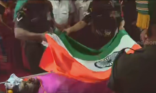 ധീരജവാന് വിട; സുബേദാര്‍ ശ്രീജിത്തിന്‍റെ മൃതദേഹം സംസ്കരിച്ചു