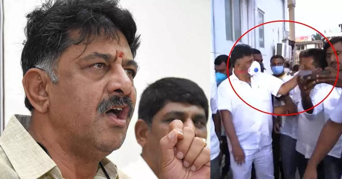 അയാൾ എന്റെ ബന്ധുവാണ്; തല്ലിയതിനെ ന്യായീകരിച്ച് ശിവകുമാർ അയാൾ എന്റെ ബന്ധുവാണ്; തല്ലിയതിനെ ന്യായീകരിച്ച് ശിവകുമാർ