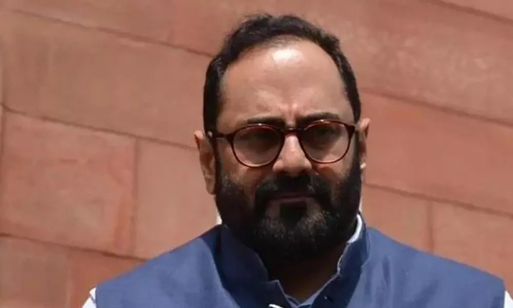 കേന്ദ്രമന്ത്രി രാജീവ് ചന്ദ്രശേഖറിന്റെ ട്വിറ്റര് അക്കൗണ്ടിന്റെ ബ്ലൂ ടിക്ക് താത്കാലികമായി നീക്കം ചെയ്തു കേന്ദ്രമന്ത്രി രാജീവ് ചന്ദ്രശേഖറിന്റെ ട്വിറ്റര് അക്കൗണ്ടിന്റെ ബ്ലൂ ടിക്ക് താത്കാലികമായി നീക്കം ചെയ്തു