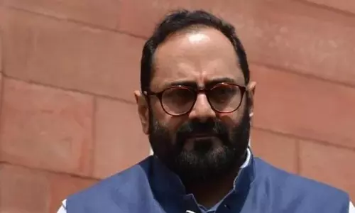 കേന്ദ്രമന്ത്രി രാജീവ് ചന്ദ്രശേഖറിന്‍റെ ട്വിറ്റര്‍ അക്കൗണ്ടിന്‍റെ ബ്ലൂ ടിക്ക് താത്കാലികമായി നീക്കം ചെയ്തു