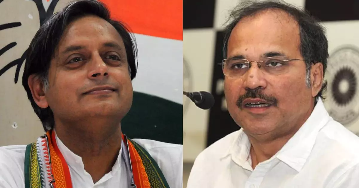 കോണ്‍ഗ്രസ് നിര്‍ണായക യോഗം ഇന്ന്: അധിറിനെ മാറ്റിയേക്കും, തരൂര്‍ പരിഗണനയില്‍