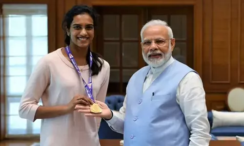 ജയിച്ചുവരൂ, നമുക്കൊന്നിച്ച് ഐസ്‌ക്രീം കഴിക്കാം; പിവി സിന്ധുവിനോട് നരേന്ദ്രമോദി