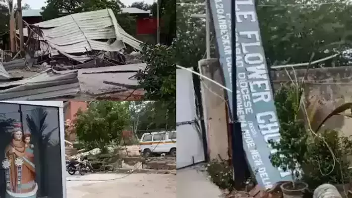 പള്ളി പൊളിച്ചത് കേന്ദ്രസർക്കാരിന്റെ കീഴിലുള്ള ഡി.ഡി.എ; ഡല്ഹി സര്ക്കാറിന് യാതൊരു പങ്കുമില്ലെന്ന് കെജ്രിവാള് പള്ളി പൊളിച്ചത് കേന്ദ്രസർക്കാരിന്റെ കീഴിലുള്ള ഡി.ഡി.എ; ഡല്ഹി സര്ക്കാറിന് യാതൊരു പങ്കുമില്ലെന്ന് കെജ്രിവാള്