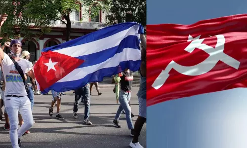 ക്യൂബയിലെ പ്രശ്നങ്ങള്‍ക്ക് കാരണം അമേരിക്ക: സർക്കാരിനും ജനങ്ങള്‍ക്കും പിന്തുണ പ്രഖ്യാപിച്ച് സി.പി.എം