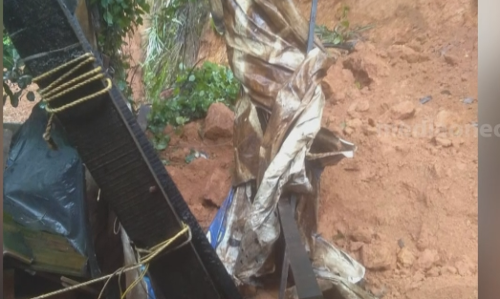 താമരശ്ശേരിയില്‍ മണ്ണിടിഞ്ഞ് വീണു വയോധിക മരിച്ചു