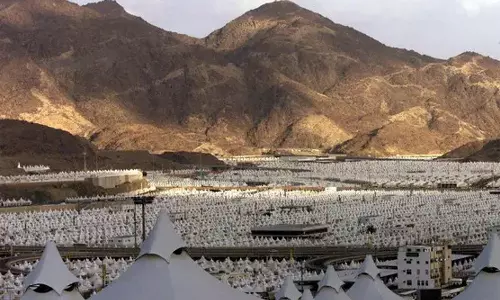 ഹജ്ജിന് അണിഞ്ഞൊരുങ്ങി മിനാ താഴ്വാരം; ഒരുക്കങ്ങളെല്ലാം പൂർത്തിയായി ഹജ്ജിന് അണിഞ്ഞൊരുങ്ങി മിനാ താഴ്വാരം; ഒരുക്കങ്ങളെല്ലാം പൂർത്തിയായി