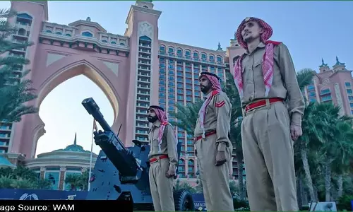 ബലിപെരുന്നാള്: അഞ്ചിടങ്ങളിൽ ഈദ് പീരങ്കിയൊരുക്കി ദുബൈ പൊലീസ് ബലിപെരുന്നാള്: അഞ്ചിടങ്ങളിൽ ഈദ് പീരങ്കിയൊരുക്കി ദുബൈ പൊലീസ്