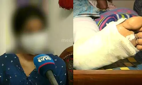 രാത്രി മുഖം പൊത്തി പിടിച്ച് അടിവയറ്റില്‍ ഇടിക്കും, കല്യാണം കഴിഞ്ഞ് മൂന്നാം നാള്‍ മുതല്‍ മര്‍ദനം;  കൊച്ചിയിൽ യുവതിയേയും അച്ഛനേയും ഭർത്താവ് ക്രൂര മര്‍ദനത്തിനിരയാക്കി