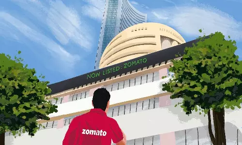 ഓഹരിവിപണിയില്‍ തരംഗം സൃഷ്ടിച്ച് സൊമാറ്റോയുടെ അരങ്ങേറ്റം