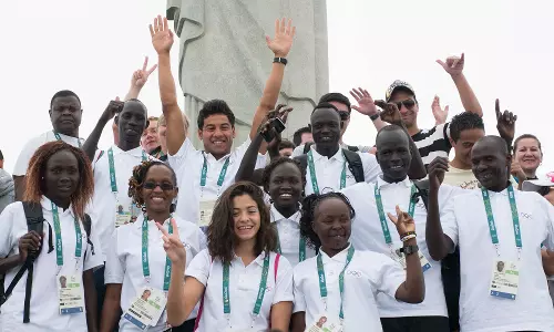ടോക്യോയിൽ അഭയാർത്ഥികളുടെ അഭിമാനമുയര്‍ത്താന്‍ 29 അംഗ സംഘം