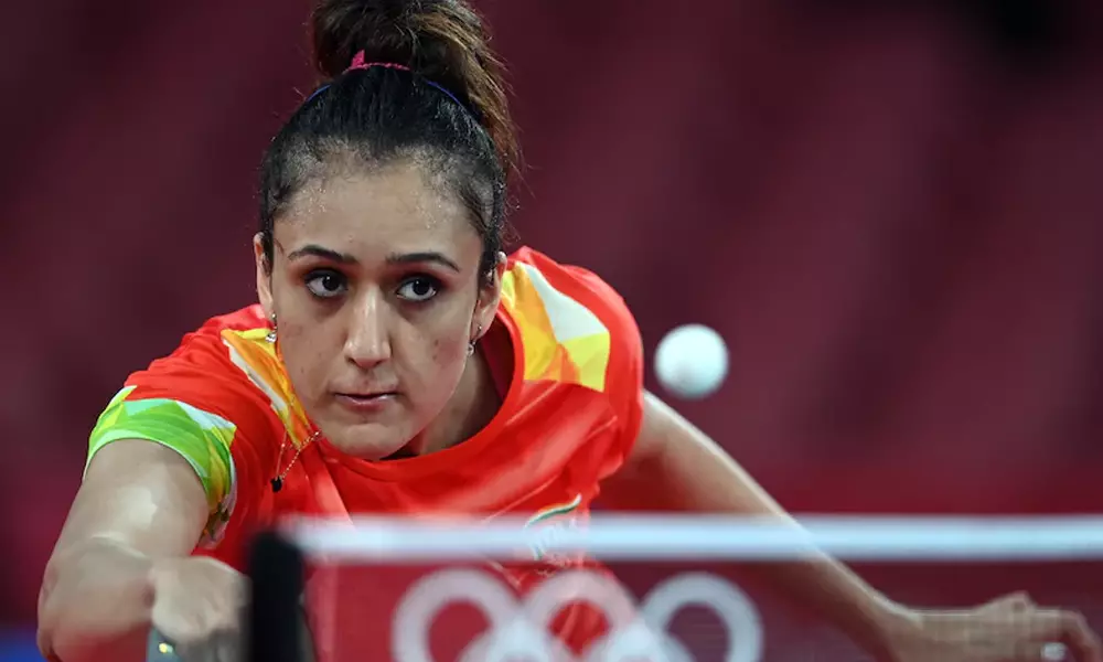 പിന്നിൽ നിന്ന് പൊരുതിക്കയറി; ടേബിള് ടെന്നിസില് മിന്നും ജയവുമായി മണിക ബത്ര പിന്നിൽ നിന്ന് പൊരുതിക്കയറി; ടേബിള് ടെന്നിസില് മിന്നും ജയവുമായി മണിക ബത്ര