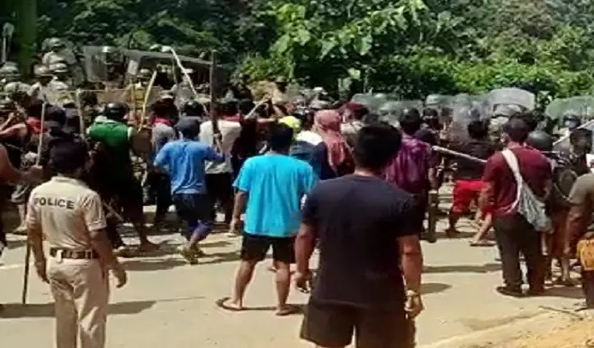 അസം-മിസോറാം അതിര്‍ത്തിയില്‍ സംഘര്‍ഷം; 6 പൊലീസുകാര്‍ കൊല്ലപ്പെട്ടു