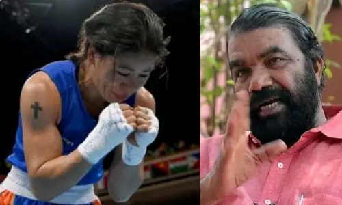 ഉയർത്തെഴുന്നേറ്റ ശീലമേ സൂപ്പർ മോം മേരി കോമിനുള്ളൂ; വി.ശിവൻകുട്ടി