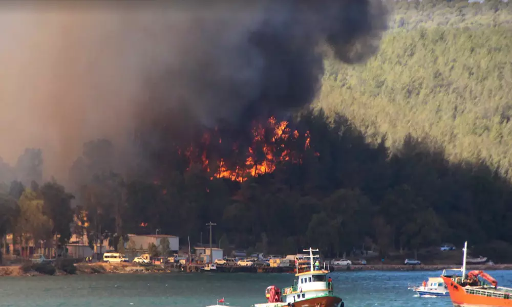 തുർക്കിയിൽ പടർന്ന് പിടിച്ച് കാട്ടുതീ - ചിത്രങ്ങൾ തുർക്കിയിൽ പടർന്ന് പിടിച്ച് കാട്ടുതീ - ചിത്രങ്ങൾ