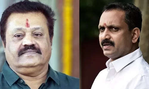 കേന്ദ്ര നാളികേര വികസന ബോര്ഡിലേക്ക് തെരഞ്ഞെടുക്കപ്പെട്ട സുരേഷ് ഗോപിക്ക് ആശംസകളുമായി കെ. സുരേന്ദ്രന് കേന്ദ്ര നാളികേര വികസന ബോര്ഡിലേക്ക് തെരഞ്ഞെടുക്കപ്പെട്ട സുരേഷ് ഗോപിക്ക് ആശംസകളുമായി കെ. സുരേന്ദ്രന്