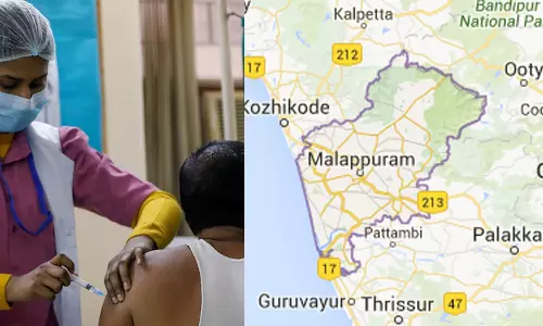 മലപ്പുറത്ത് കോവിഡ് വാക്സിനേഷൻ മന്ദഗതിയിൽ: നൽകിയത് ജനസംഖ്യയുടെ 15 ശതമാനം പേർക്ക്‌