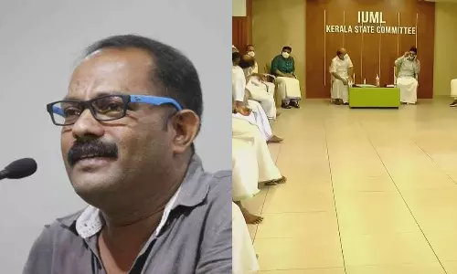 ചാനൽ മൈക്ക് അങ്ങോട്ടുമിങ്ങോട്ടും വലിച്ചു കേടുവരുത്തുകയാണ്, ചാനലുകാർ കേസ് കൊടുക്കാൻ സാധ്യതയുണ്ട്: നേതൃത്വത്തിനെതിരെ കെഎം ഷാജി