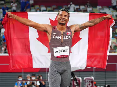 ടോകിയോ ഒളിമ്പിക്‌സ്: 200 മീറ്റർ പുരുഷ ഫൈനലിൽ ഡി ഗ്രാസിന് സ്വർണം