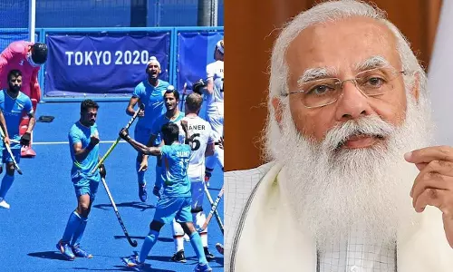 ചരിത്ര നിമിഷം: വെങ്കലം നേടിയ ഹോക്കി ടീമിനെ അഭിനന്ദിച്ച് പ്രധാനമന്ത്രി