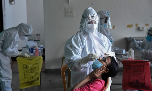 സംസ്ഥാനത്ത് 22,040 പേര്‍ക്ക് കൂടി കോവിഡ്; ടി.പി.ആര്‍ 13.49 ശതമാനം