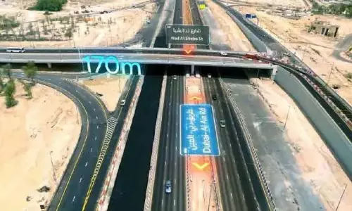 ദുബൈയിൽ പുതിയ പാലം തുറന്നു