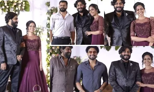 ജയസൂര്യ, ടൊവിനോ; താരസമ്പന്നമായി പെപ്പെയുടെ വിവാഹ സത്കാരം