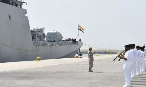 INS ത്രികാന്ത് ദോഹയില്‍; ഇന്ത്യ-ഖത്തര്‍ സംയുക്ത സമുദ്ര നാവികാഭ്യാസം തുടങ്ങി