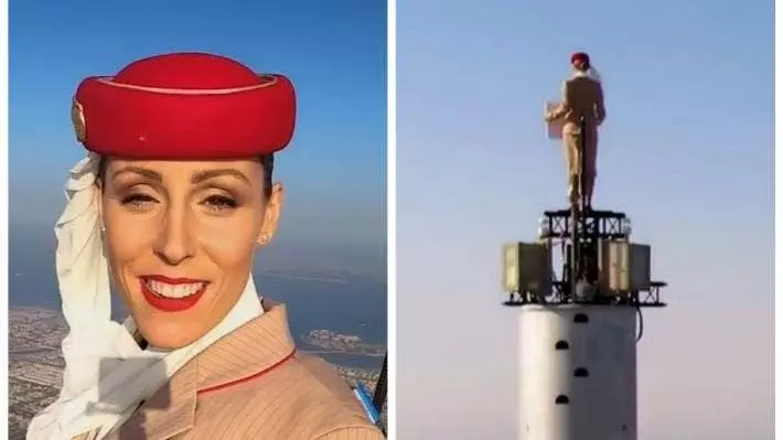 ബുര്‍ജ് ഖലീഫയുടെ തുമ്പത്ത് കയറിയ യുവതി; ആരാണ് നിക്കോള്‍ സ്മിത്ത് ലുഡ്‍വിക്?