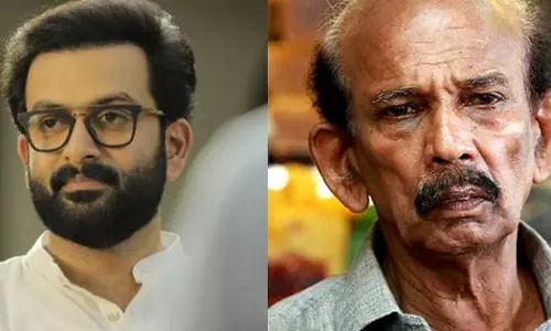 അദ്ദേഹമൊരു ഡയലോഗ് തെറ്റിക്കുന്നതോ, ക്ഷീണമാണെന്ന് പറയുന്നതോ ഞാൻ കണ്ടിട്ടില്ല; മാമുക്കോയയെ കുറിച്ച് പൃഥ്വി അദ്ദേഹമൊരു ഡയലോഗ് തെറ്റിക്കുന്നതോ, ക്ഷീണമാണെന്ന് പറയുന്നതോ ഞാൻ കണ്ടിട്ടില്ല; മാമുക്കോയയെ കുറിച്ച് പൃഥ്വി