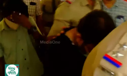 കോഴിക്കോട് നഗരത്തില്‍ ലഹരിമരുന്ന് വേട്ട; യുവതിയടക്കം എട്ടുപേരെ ലോഡ്ജില്‍ നിന്ന് കസ്റ്റഡിയിലെടുത്തു