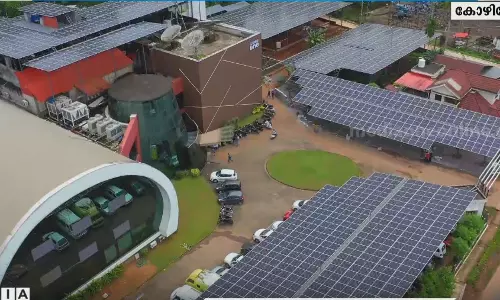 സൂര്യതേജസില്‍ മീഡിയവണ്‍; സൗരോർജ്ജത്തിൽ പ്രവർത്തിക്കുന്ന രാജ്യത്തെ ആദ്യ മാധ്യമ സ്ഥാപനം