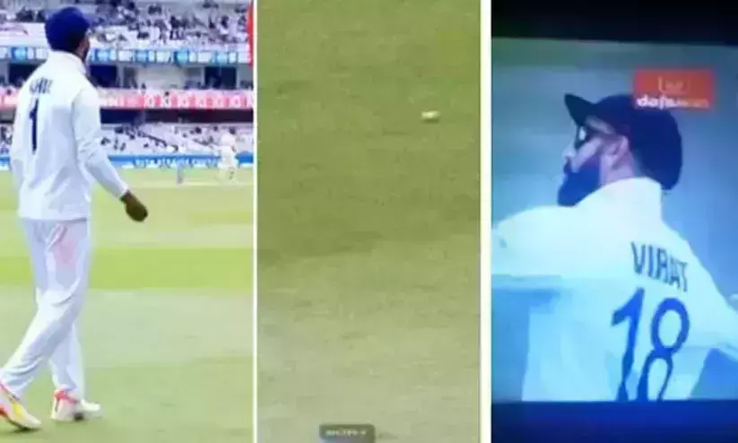 രാഹുലിന് നേരെ ബിയര്‍ കോര്‍ക്കെറിഞ്ഞ് കാണികള്‍, തിരിച്ചും എറിയാന്‍ പറഞ്ഞ് കോഹ്‍ലി, വീഡിയോ