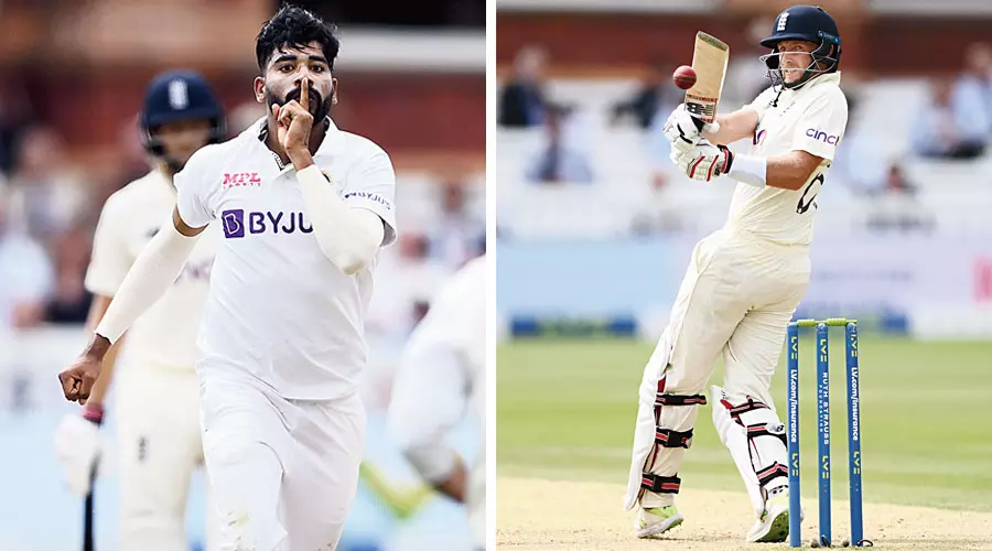 ലോഡ്സില് തിളങ്ങി ഇന്ത്യന് പേസര്മാര്, അജയ്യനായി റൂട്ട്; ഇംഗ്ലണ്ടിന് ലീഡ് ലോഡ്സില് തിളങ്ങി ഇന്ത്യന് പേസര്മാര്, അജയ്യനായി റൂട്ട്; ഇംഗ്ലണ്ടിന് ലീഡ്