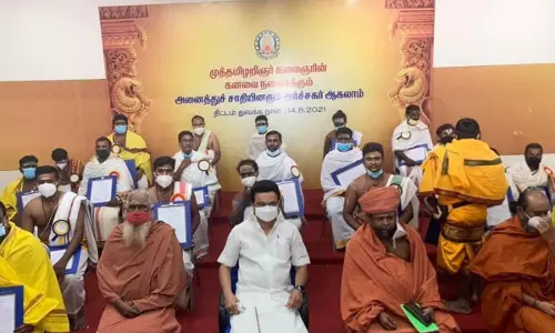 തമിഴ്നാട്ടില്‍ അബ്രാഹ്മണര്‍ക്കും പൂജാരിയാകാം; ഇതര ജാതികളിൽനിന്നുള്ള 58 പേർക്ക് നിയമനം നൽകി സ്റ്റാലിൻ