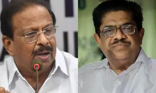 എതിര്‍പ്പ് പരിഹരിക്കാന്‍ കെ. സുധാകരന്‍; വി.എം സുധീരനെ നേരിൽ കണ്ട് കൂടിക്കാഴ്ച നടത്തി