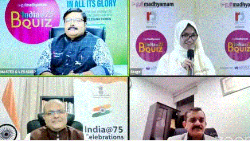 ഗൾഫ് മാധ്യമം ഇന്ത്യ@75 ബി ക്വിസ്; ഗ്രാൻ്റ് ഫിനാലെ സമാപിച്ചു