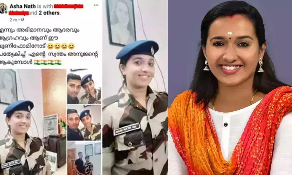 സ്വാതന്ത്ര്യ ദിനത്തില്‍ ഇന്ത്യന്‍ ആര്‍മിയുടെ യൂണിഫോമില്‍ ഫോട്ടോഷൂട്ട്; പുലിവാല് പിടിച്ച് ബി.ജെ.പി കൗണ്‍സിലര്‍