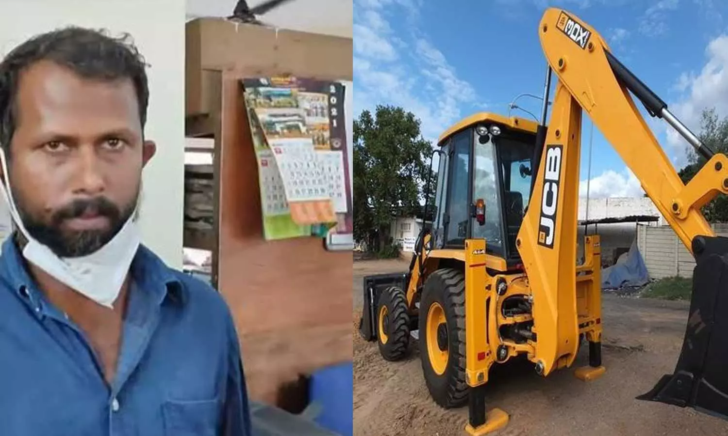 വാട്ടർഅതോറിറ്റിയുടെ ജെസിബി മോഷ്ടിച്ച പ്രതി അറസ്റ്റിൽ വാട്ടർഅതോറിറ്റിയുടെ ജെസിബി മോഷ്ടിച്ച പ്രതി അറസ്റ്റിൽ