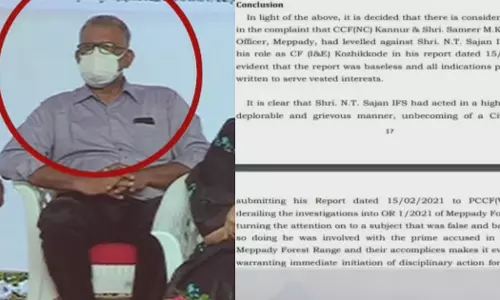 മുട്ടിൽ മരംകൊള്ളയില്‍ സാജനെതിരെ ഗുരുതര കണ്ടെത്തൽ; എന്നിട്ടും നടപടി സ്ഥലംമാറ്റത്തില്‍ ഒതുക്കി