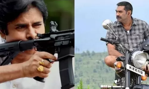 മെഷീന്‍ ഗണ്ണുമായി അയ്യപ്പന്‍ നായര്‍; അടിമുടി വ്യത്യസ്തമാണ് തെലുങ്കു പതിപ്പ്