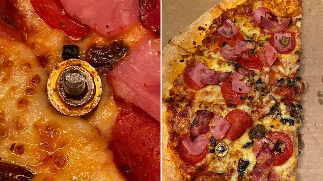 ഓര്‍ഡര്‍ ചെയ്ത പിസയില്‍ നട്ടും ബോള്‍ട്ടും; പരാതിയുമായി യുവതി, പണം തിരികെ നല്‍‌കുമെന്ന് പിസ കമ്പനി