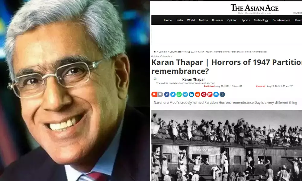 ജമ്മു മുസ്ലിംകൾക്കെതിരെയുള്ള അതിക്രമത്തെ കുറിച്ചെഴുതി; കരൺഥാപ്പറിന്റെ കോളം നിര്ത്തി ഏഷ്യൻ ഏജ് ജമ്മു മുസ്ലിംകൾക്കെതിരെയുള്ള അതിക്രമത്തെ കുറിച്ചെഴുതി; കരൺഥാപ്പറിന്റെ കോളം നിര്ത്തി ഏഷ്യൻ ഏജ്