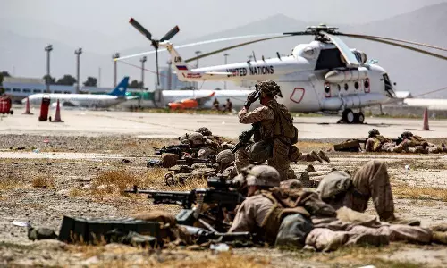 ചാവേർ ആക്രമണത്തിൽ തിരിച്ചടി; ഒരു ഭീകരവാദിയെ വധിച്ചെന്ന് അമേരിക്ക